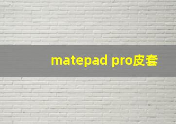 matepad pro皮套